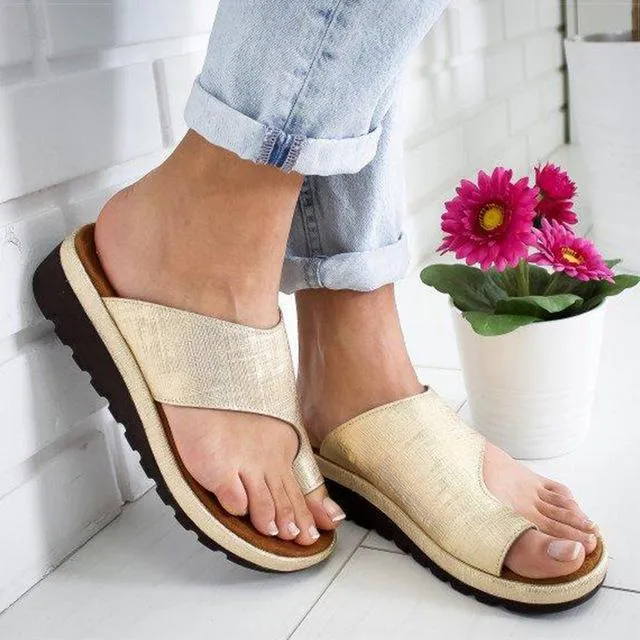 🔥50% Off🔥Orthopedic Premium Toe Corrector Bunion Comfy Foot Sandals