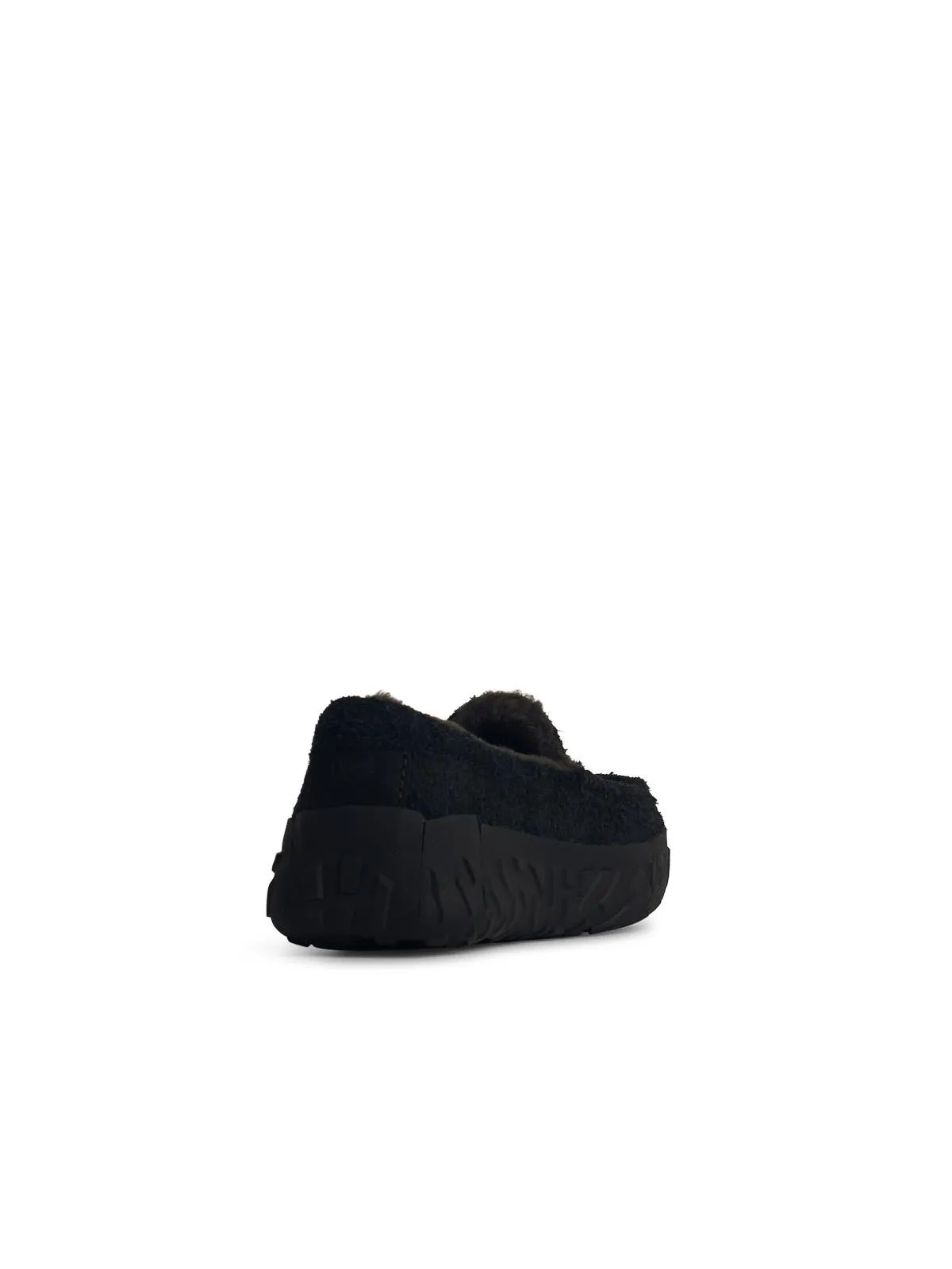 806 'Ascot' Black Suede Loafers