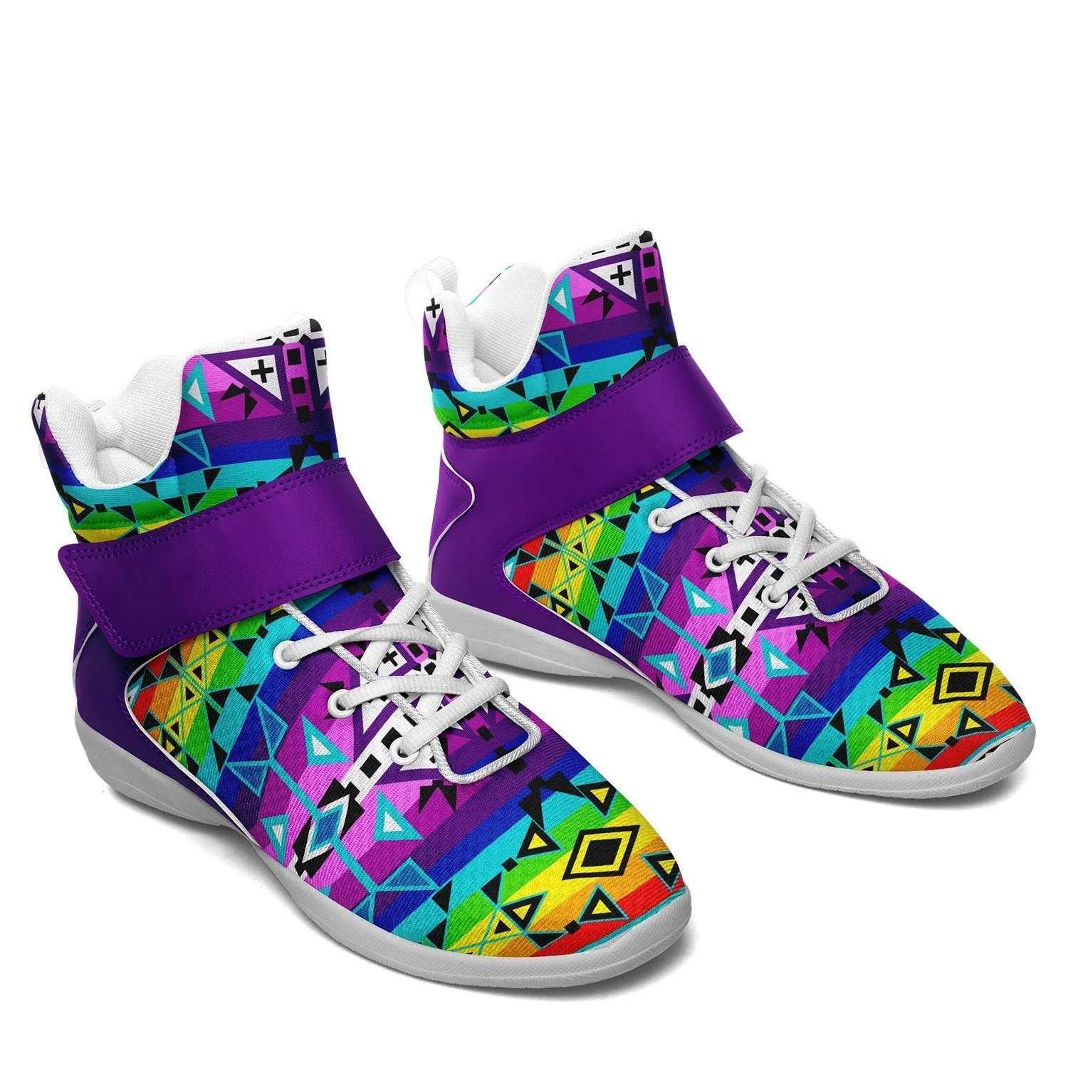 After the Rain Ipottaa Basketball / Sport High Top Shoes - White Sole