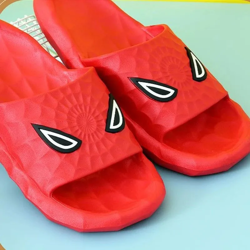 Anti Skid Soft Soles Spider Slippers