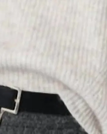 Beige Heather Sweater in Beige | Beige