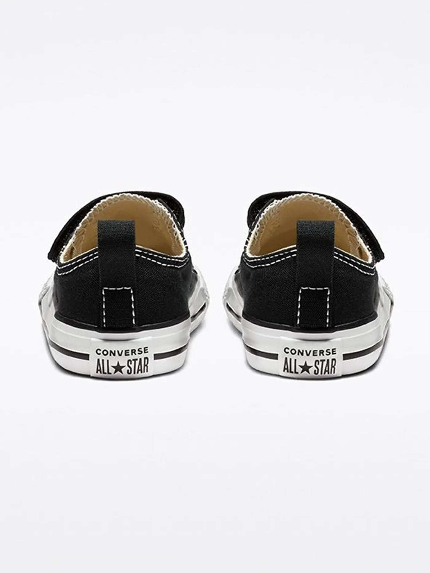 Chuck Taylor All Star 2V Low Top Black Shoes (Little Kids)
