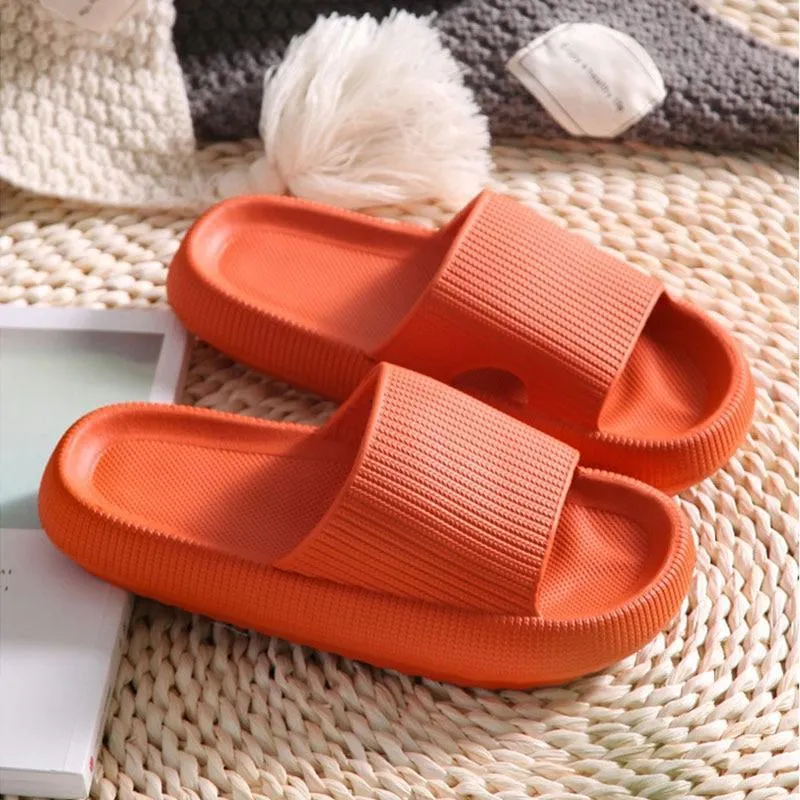 Comfort Spring Pillow Slides Sandals For Woman