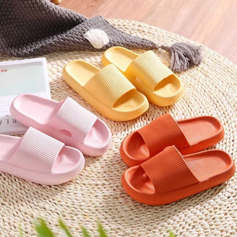 Comfort Spring Pillow Slides Sandals For Woman