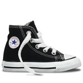 Converse Infants Hi Black White Chuck Taylor All Star Sneaker 7J231