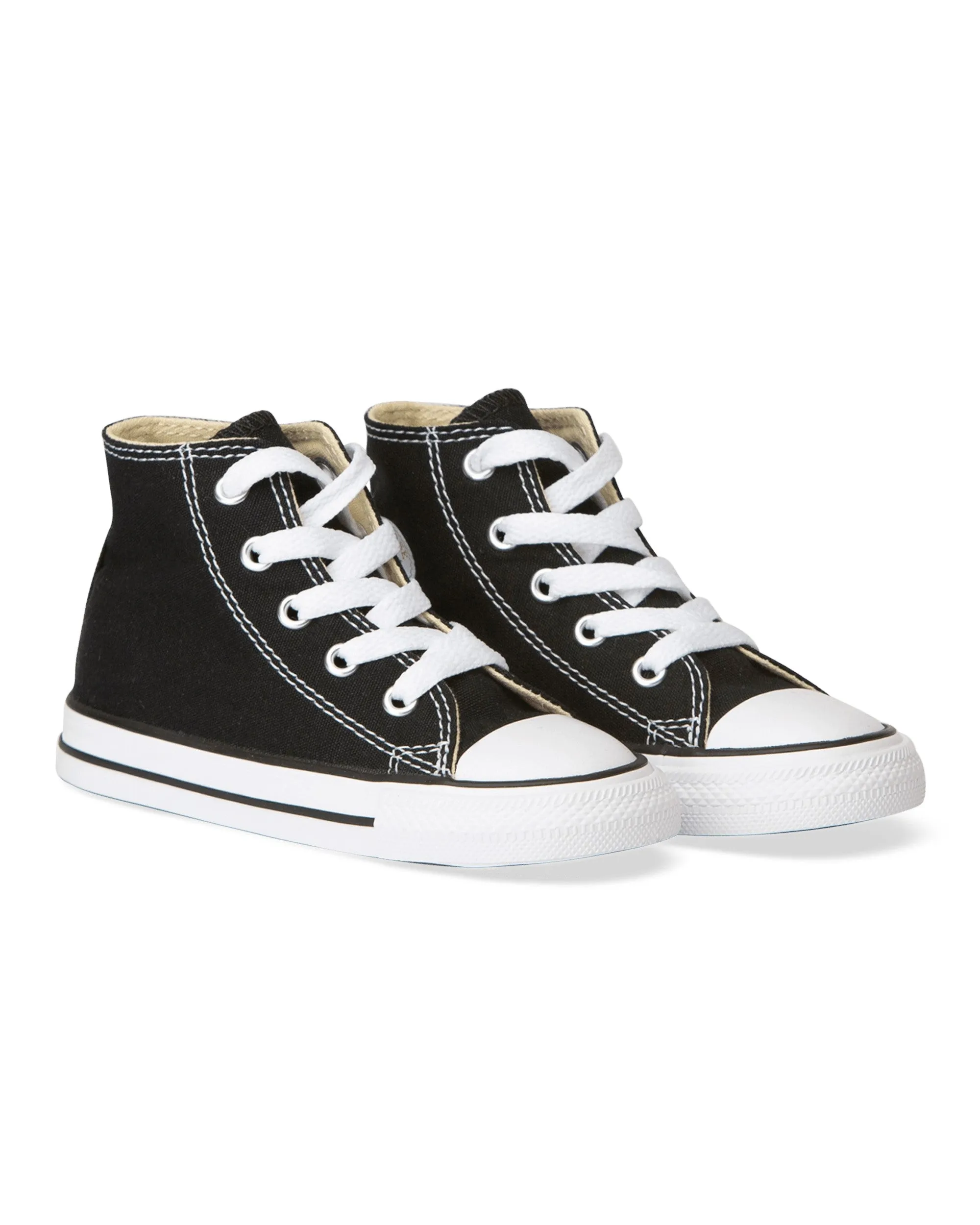 Converse Infants Hi Black White Chuck Taylor All Star Sneaker 7J231