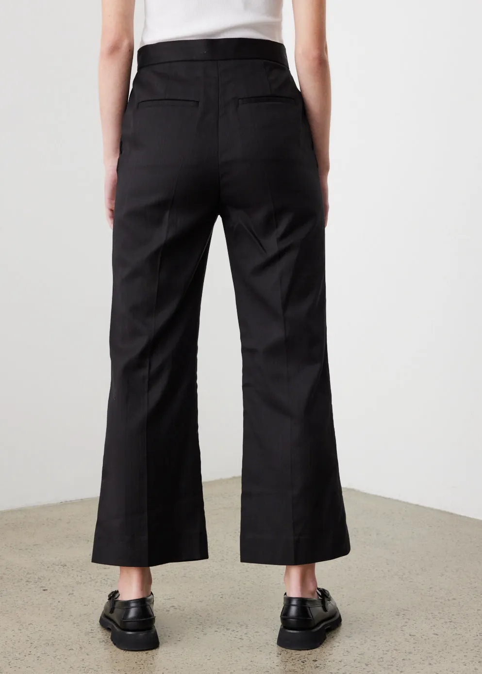 Cropped Kick Trousers
