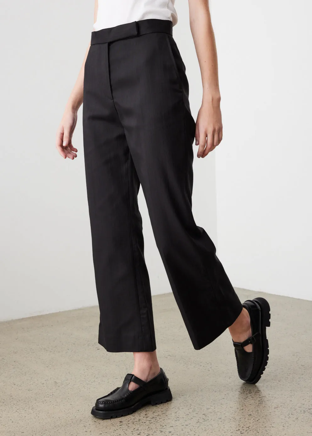 Cropped Kick Trousers