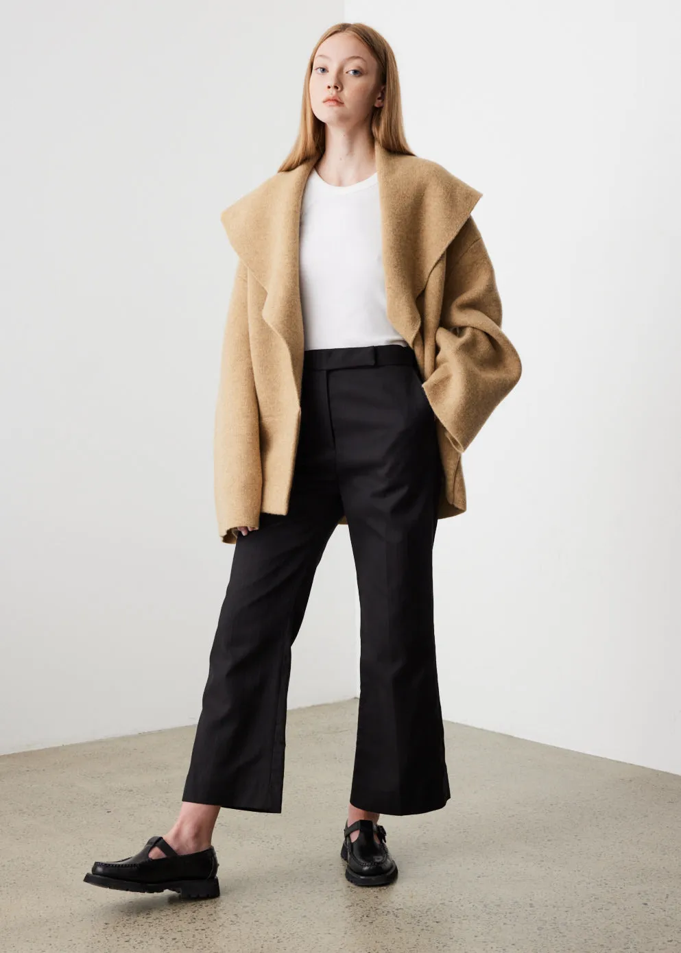 Cropped Kick Trousers