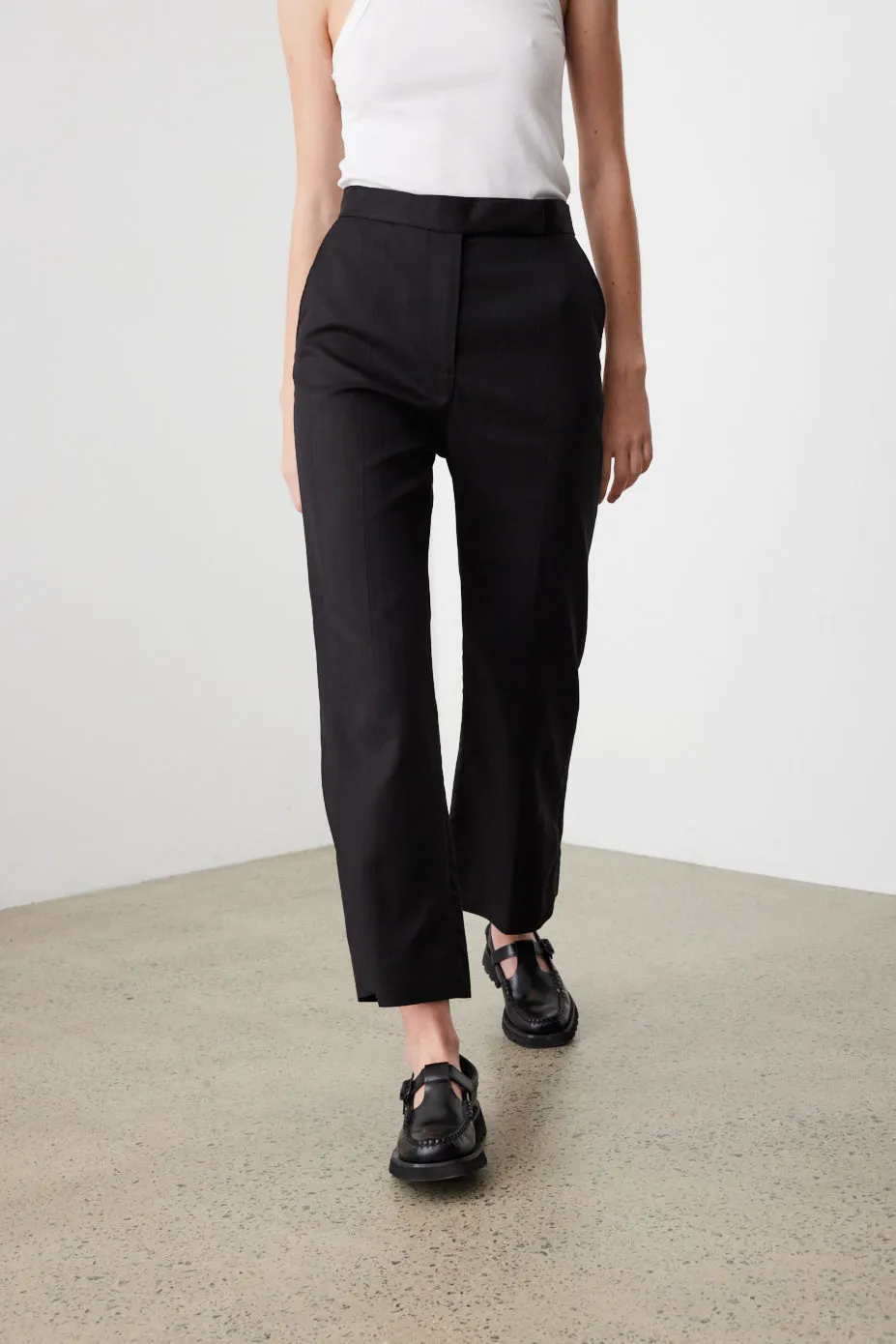 Cropped Kick Trousers