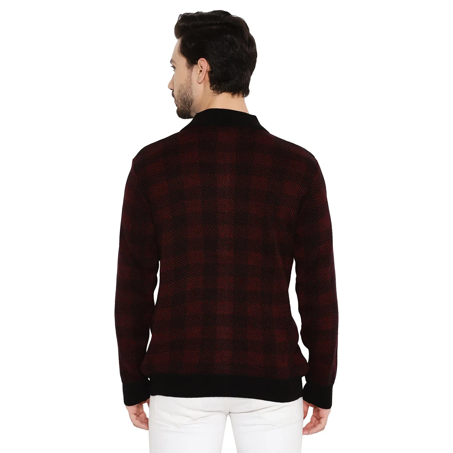 Duke Stardust Men Full Sleeve Zipper Sweater (SDS2086)