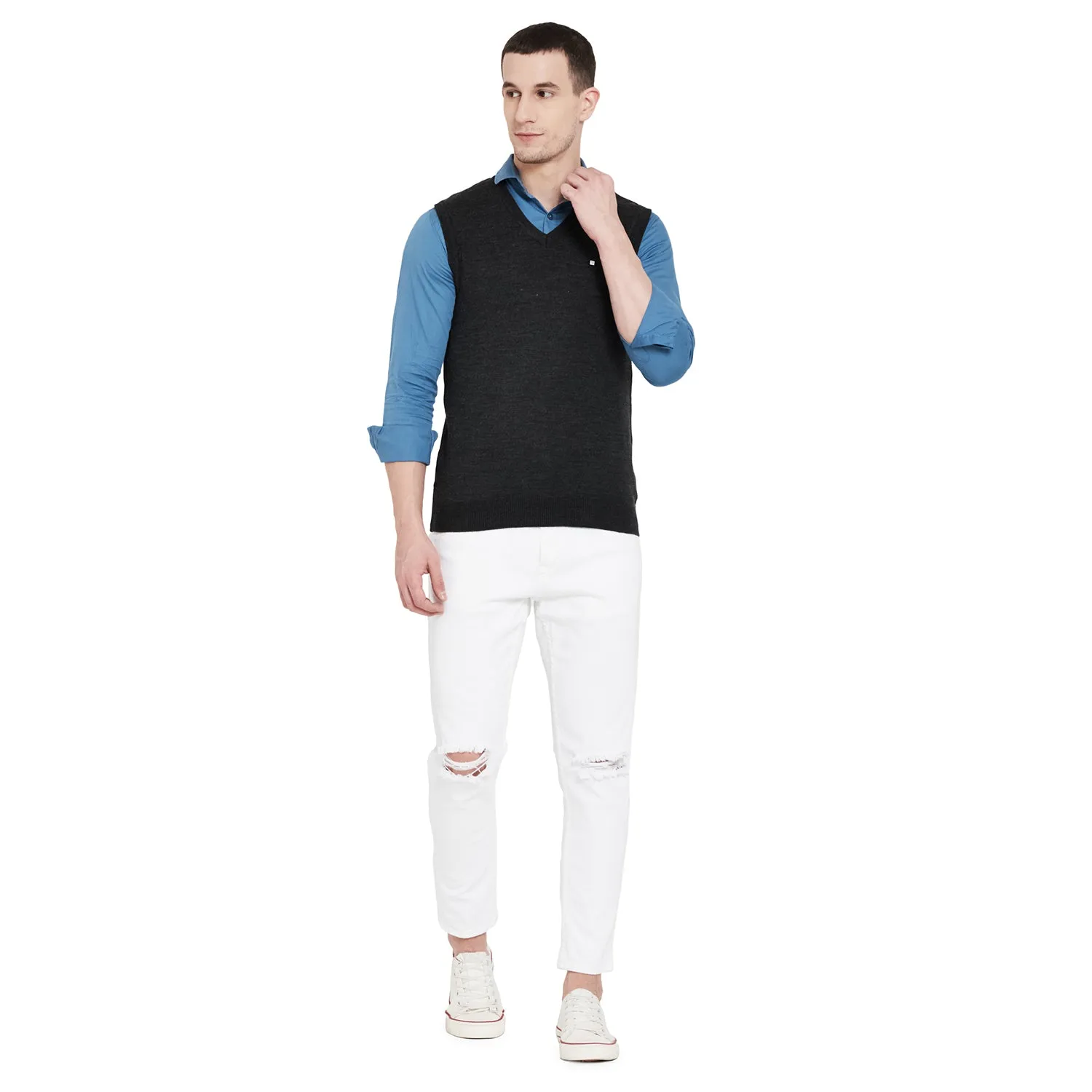 Duke Stardust Men Sleeveless Sweater (SDS732)