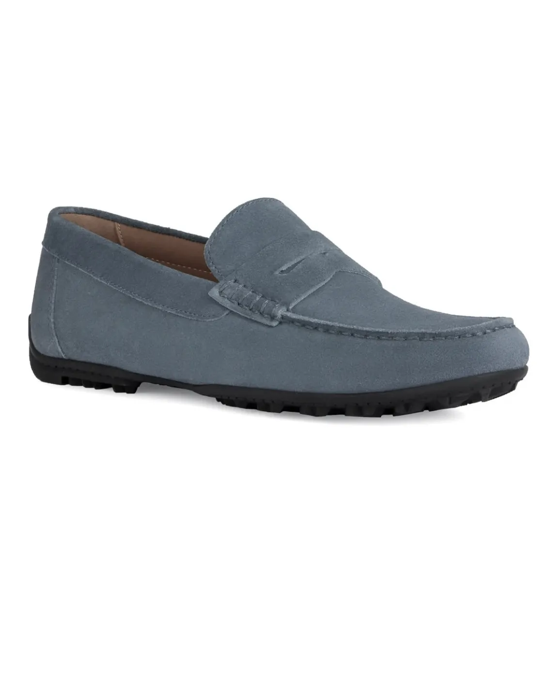 Geox Kosmopolis Me's Suede Driving Shoe