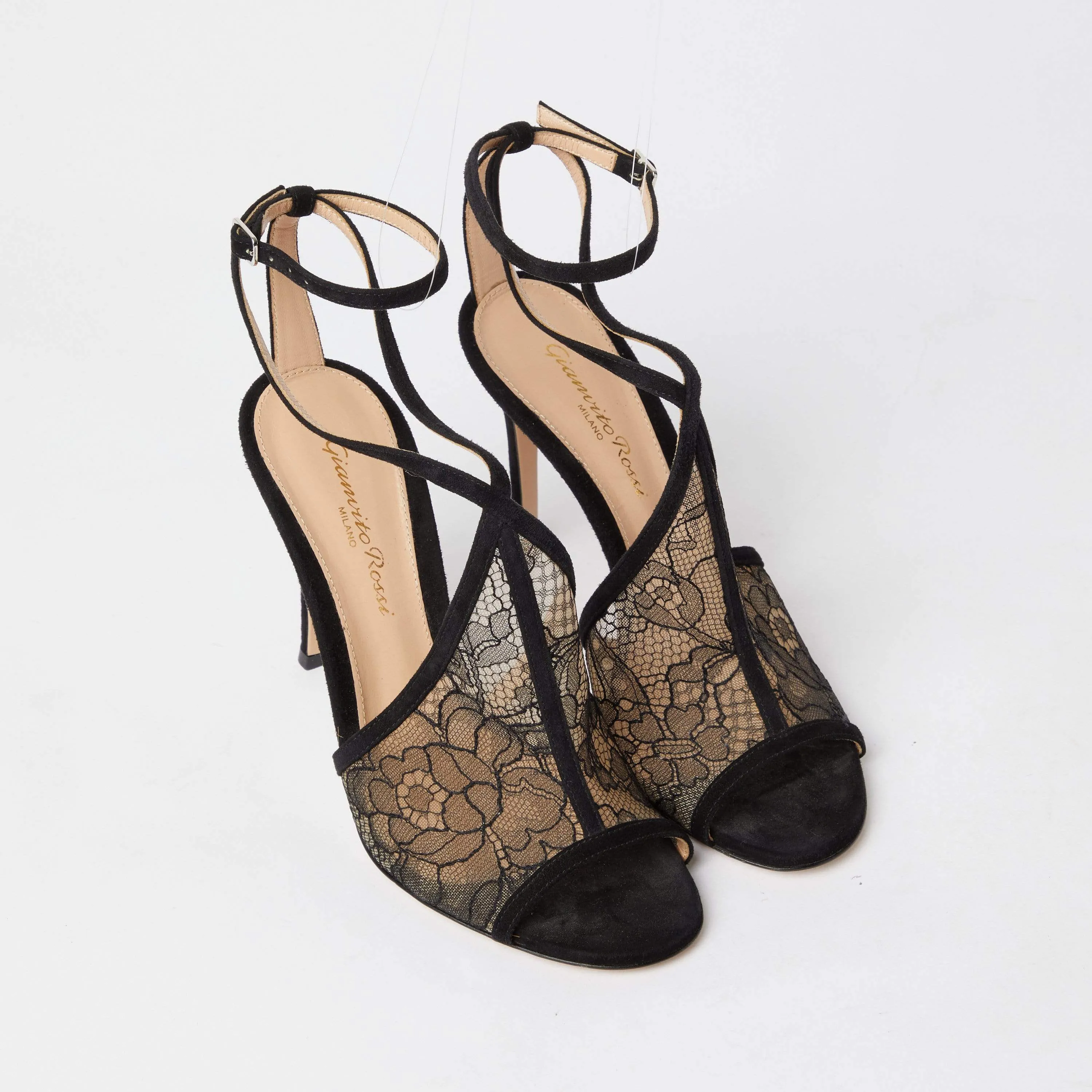 Gianvito Rossi Lace Heels