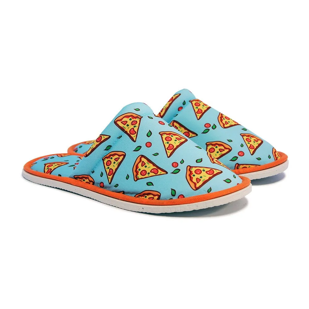 Gift Pack for Him Pizza Slippers and Pillow Case Pack Home Decor Graphic Pillow Cases Cushion Cover