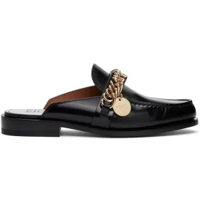 Givenchy Black Chain Slip-On Loafers