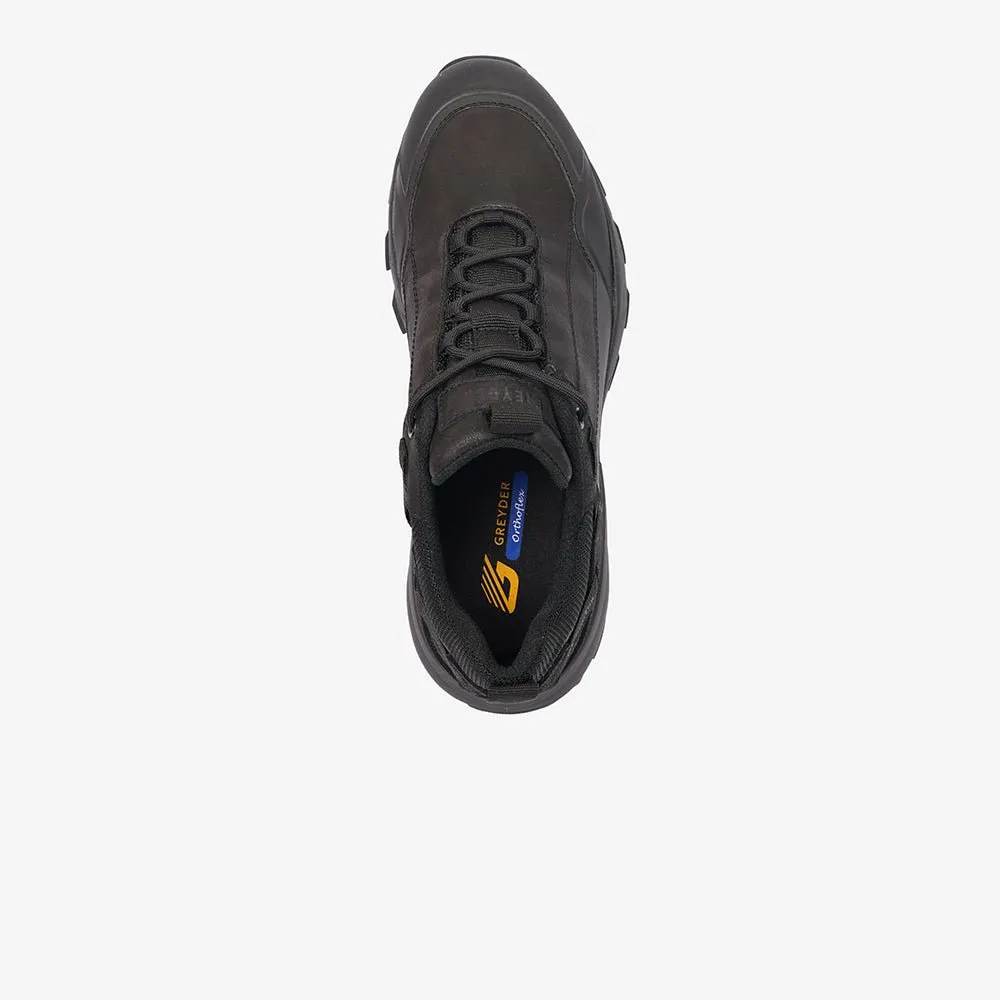 Greyder Men's Everyday Sneakers in Black