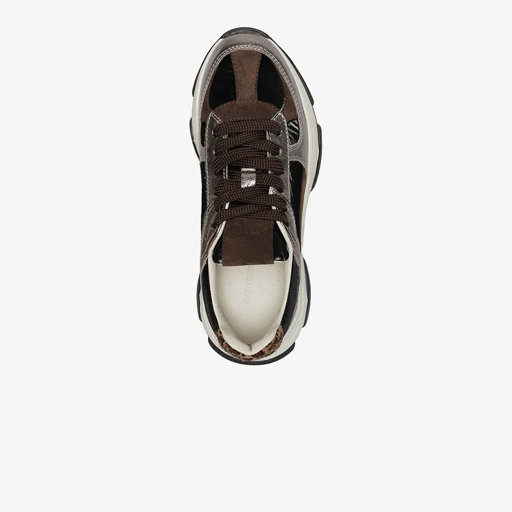 Greyder Women's Stylish Everyday Sneakers In Bronze