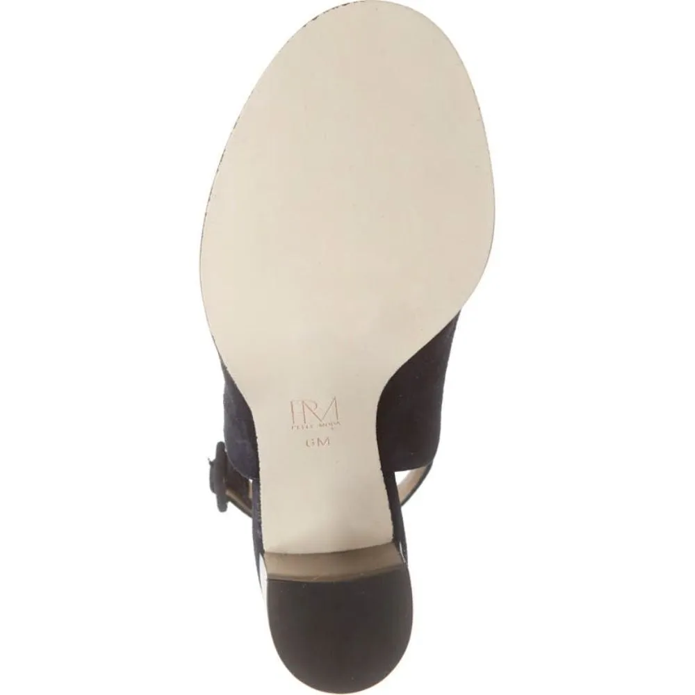 Grove Midnight Blue Suede Pelle Moda Sandals