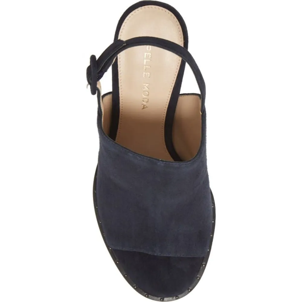 Grove Midnight Blue Suede Pelle Moda Sandals
