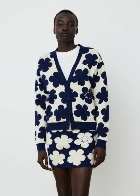 Jacquard Small Cardigan