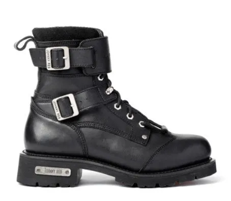 Johnny Reb Rascal  Black Leather JR18100 Boots