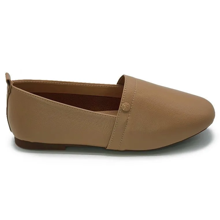 Low Flat Heel Slip On Loafers