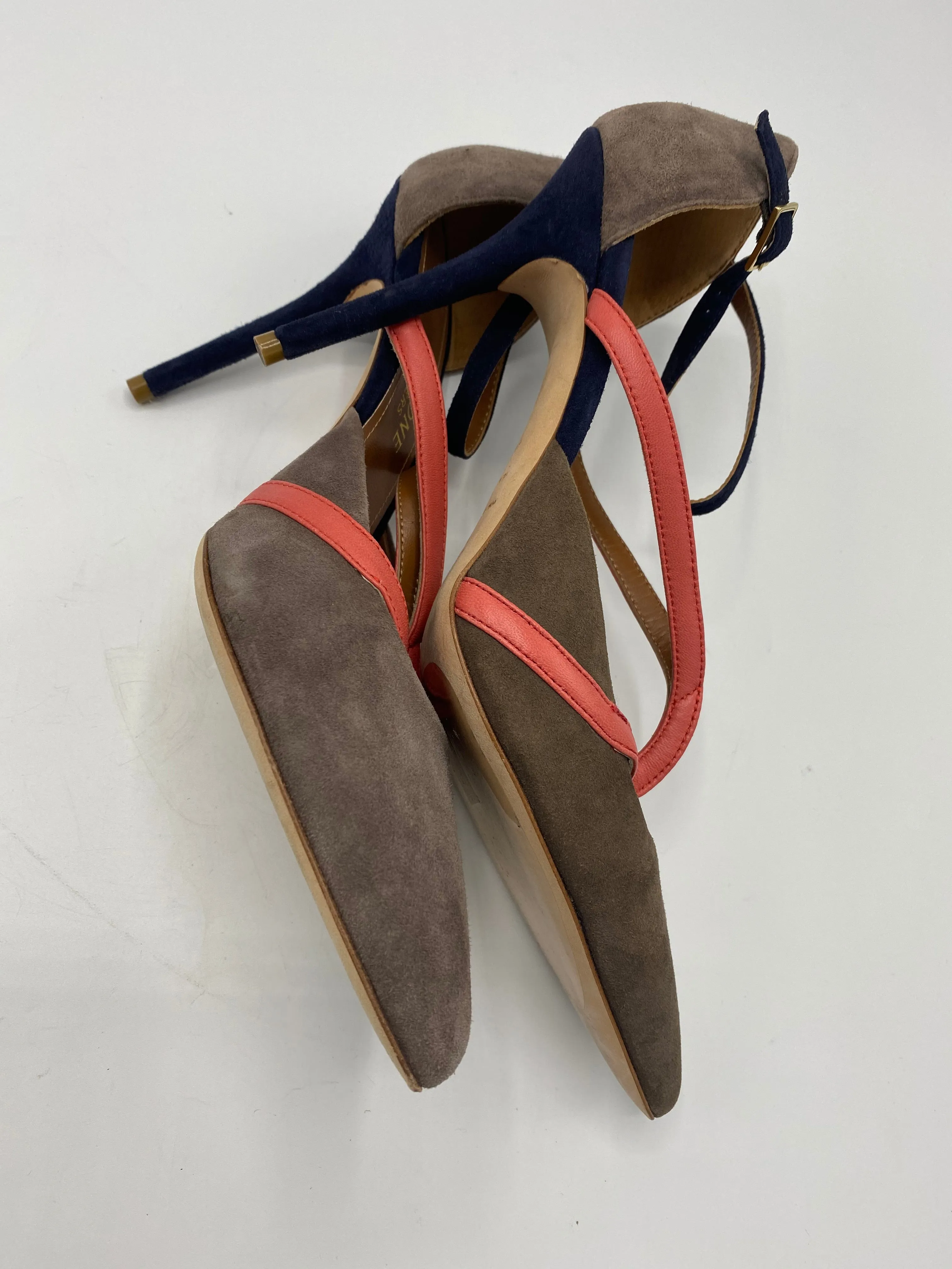 Malone Souliers Veronica tricolor heels