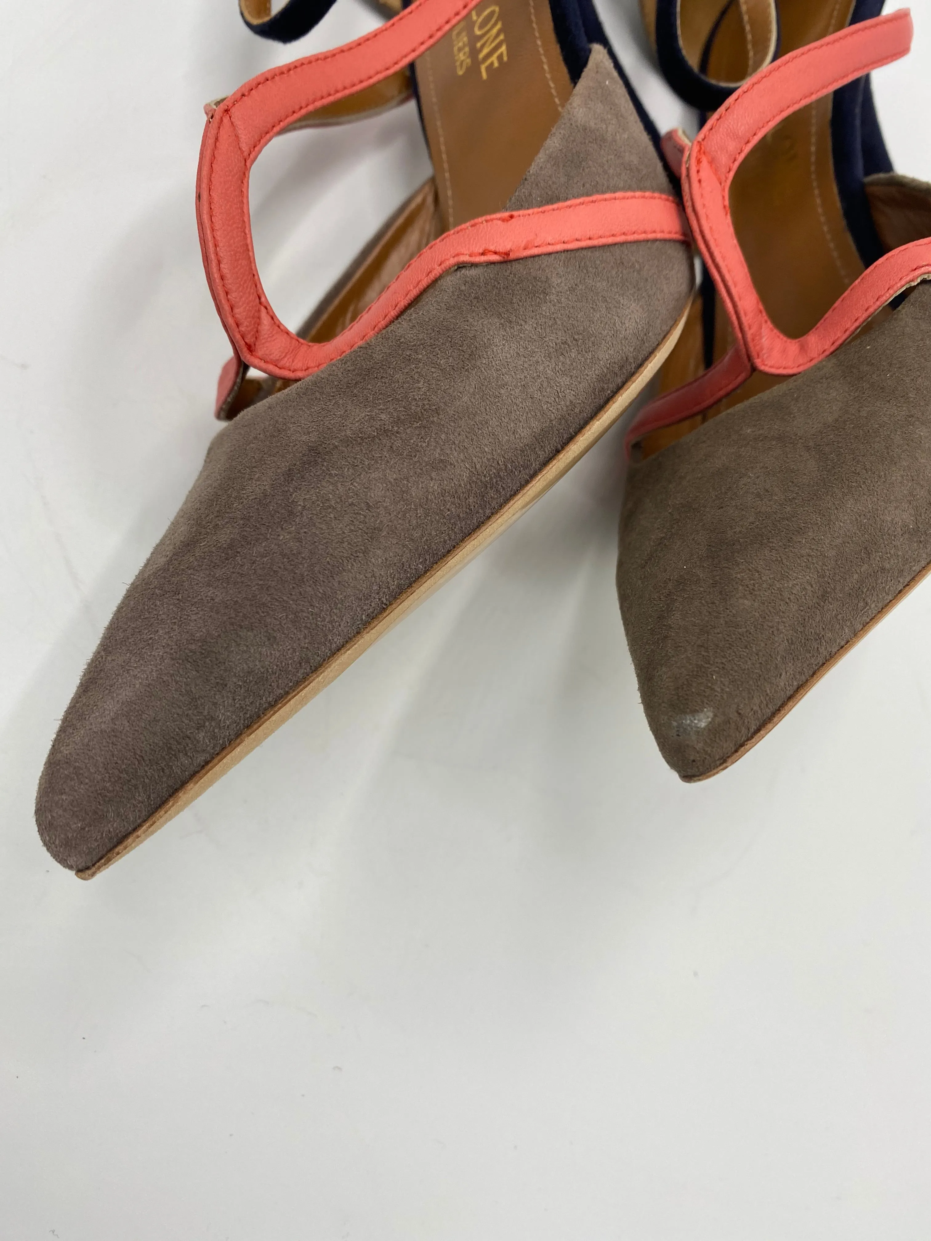 Malone Souliers Veronica tricolor heels