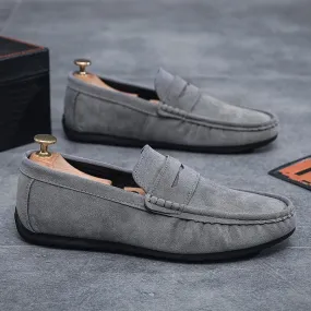 Men's casual loafers slip-on shoes