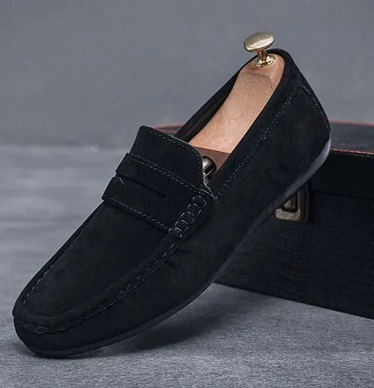Men's casual loafers slip-on shoes
