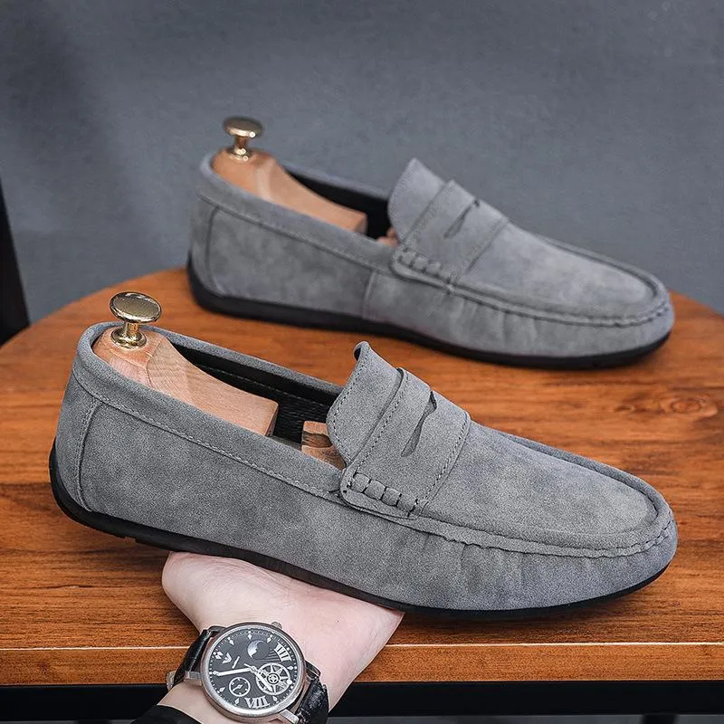Men's casual loafers slip-on shoes