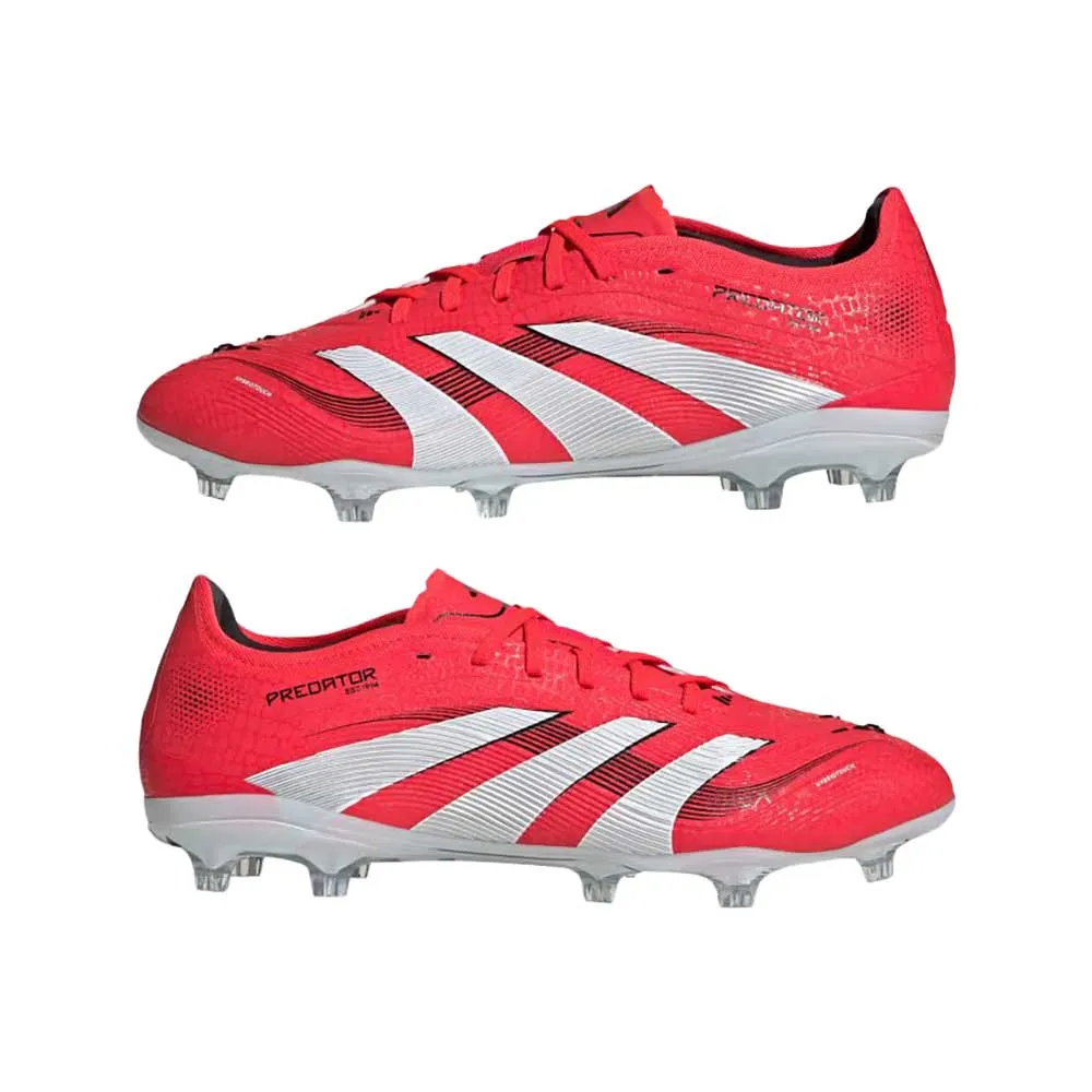 Men's Predator Pro FG Soccer Cleat - Lucid Red/Cloud White/Black - Regular (D)