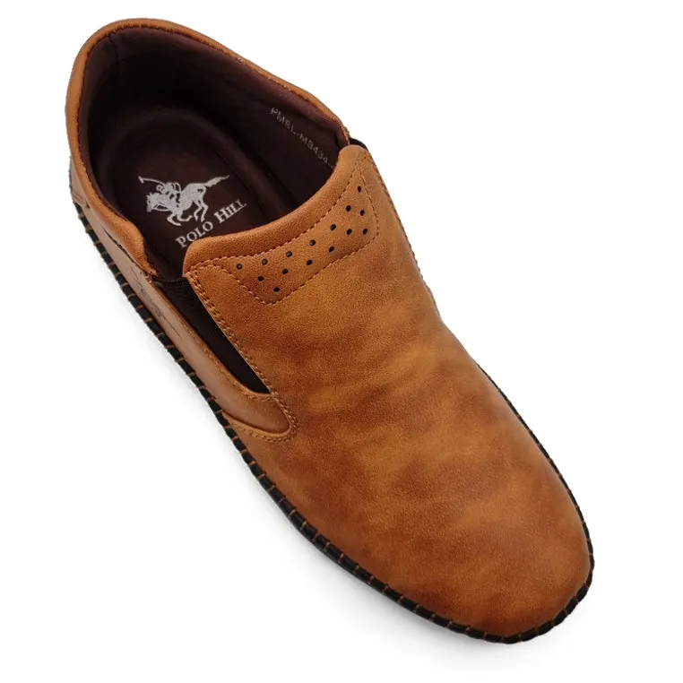 Mid-Top Laceless Slip On Loafers