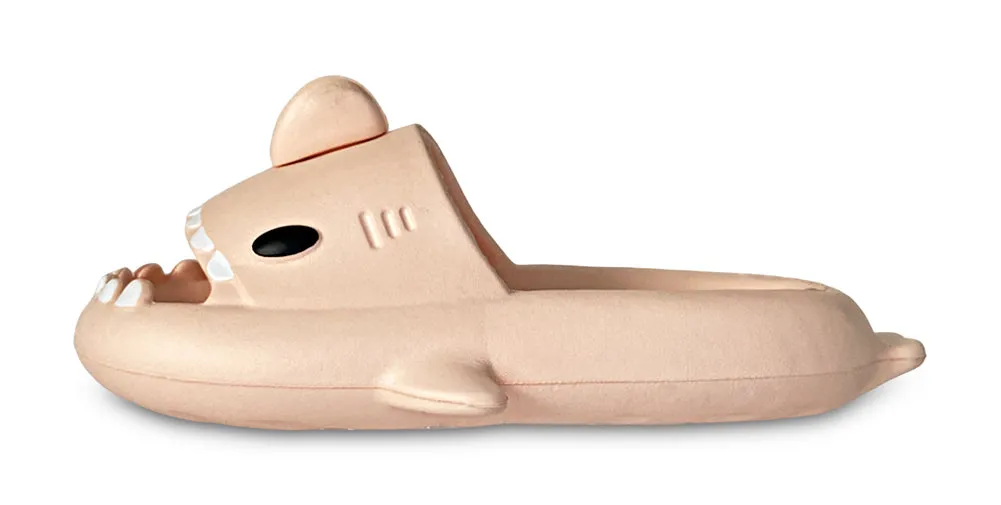 Norty Womens 5-11.5 Shark Cloud Slide Slipper C1264L Pink