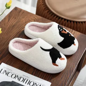 Plus Size Animal Pattern Slippers