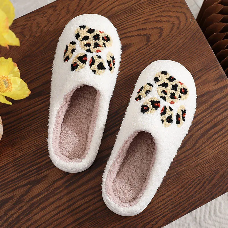 Plus Size Animal Pattern Slippers