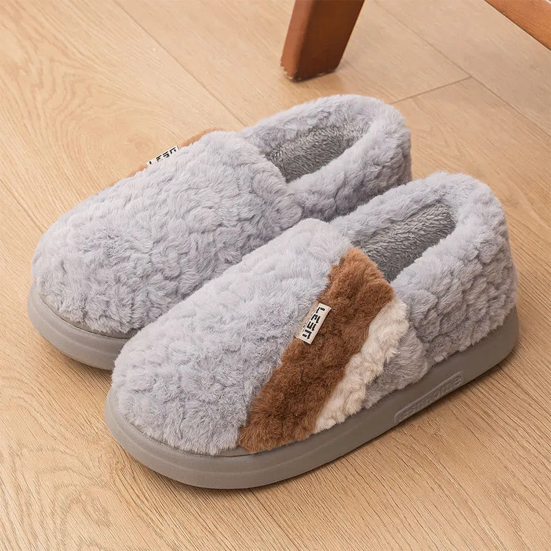 Plus Size Color Matching Slippers