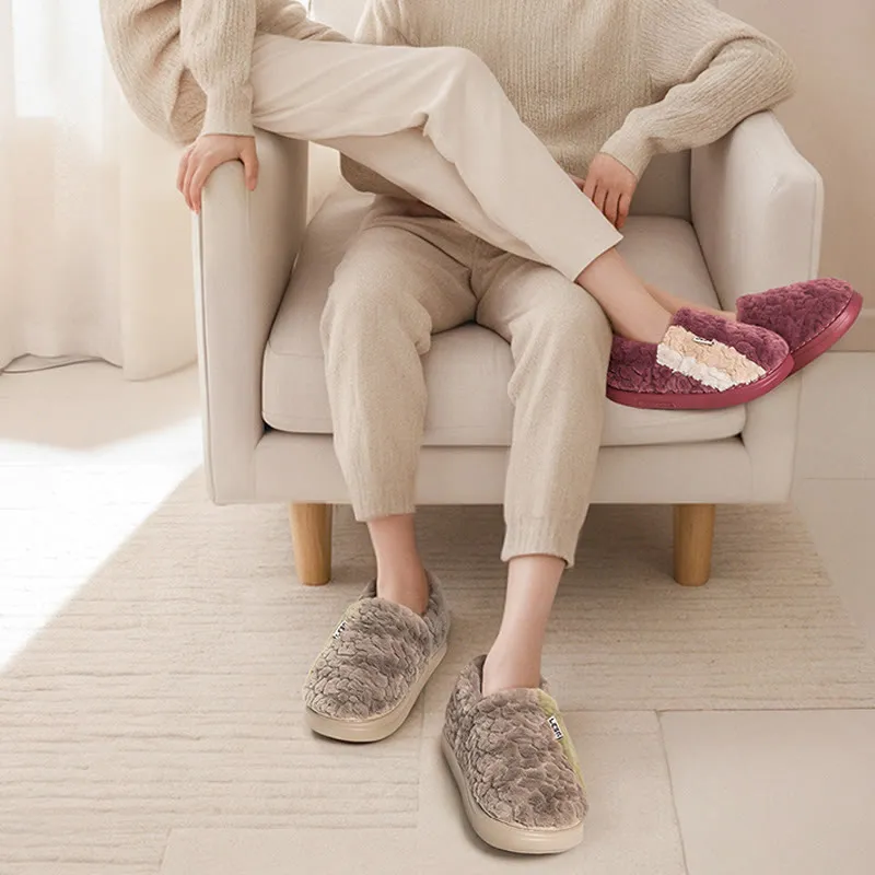 Plus Size Color Matching Slippers