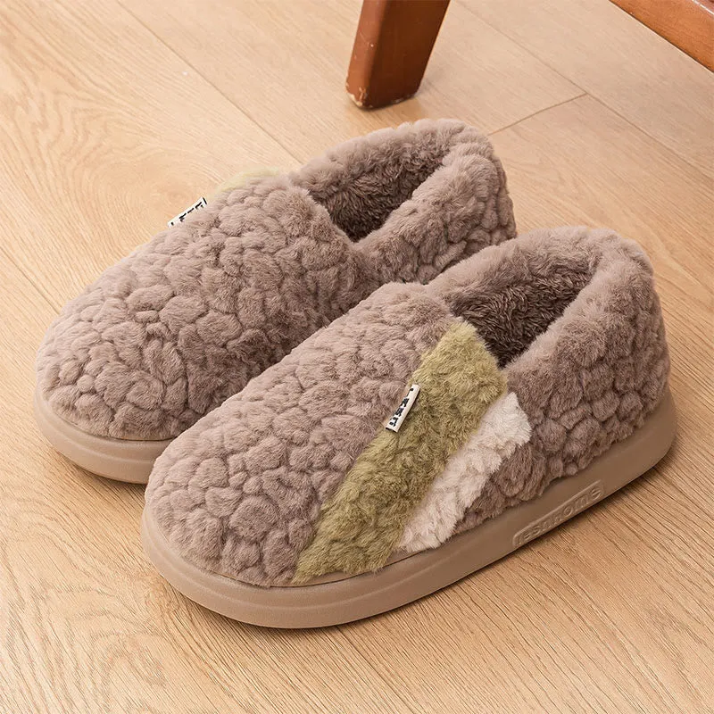 Plus Size Color Matching Slippers