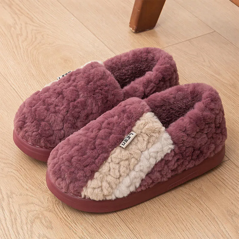 Plus Size Color Matching Slippers