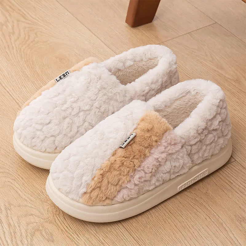 Plus Size Color Matching Slippers