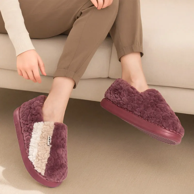 Plus Size Color Matching Slippers