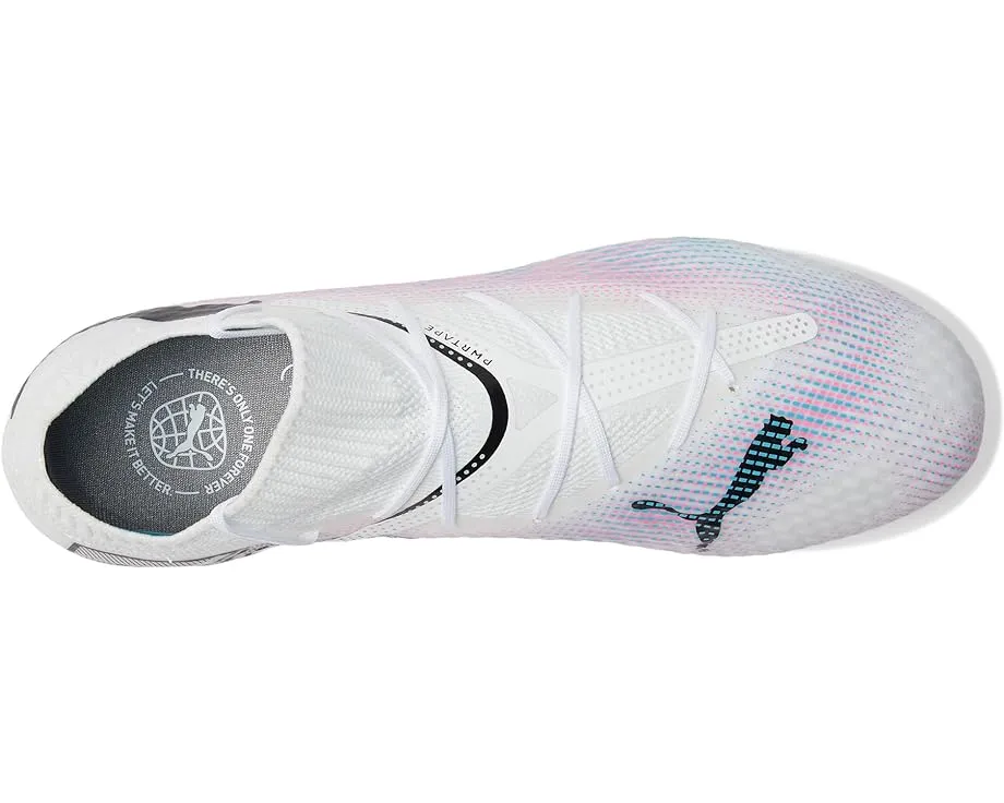 PUMA Future 7 Pro FG/AG Adult Soccer Cleats 107707 01 WHITE/BLACK