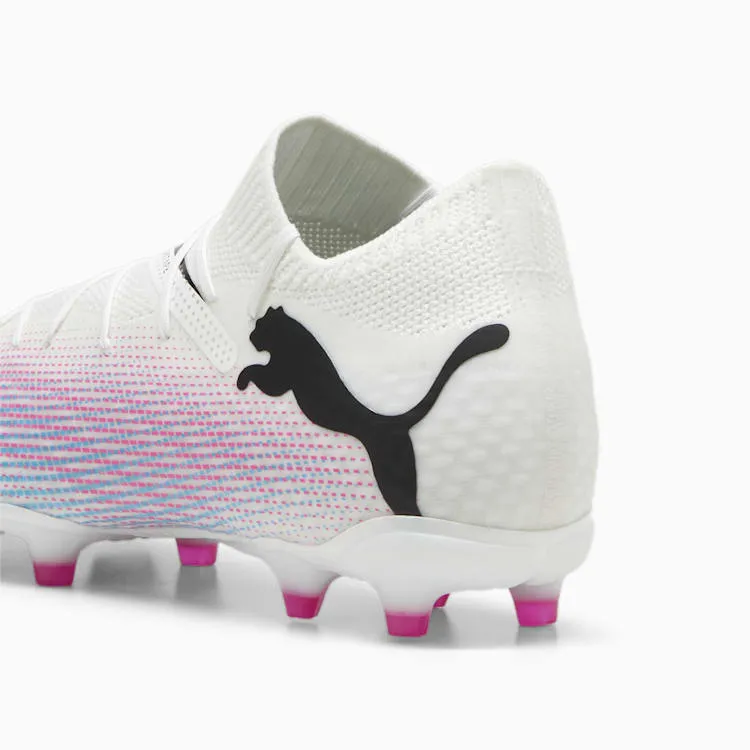 PUMA Future 7 Pro FG/AG Adult Soccer Cleats 107707 01 WHITE/BLACK
