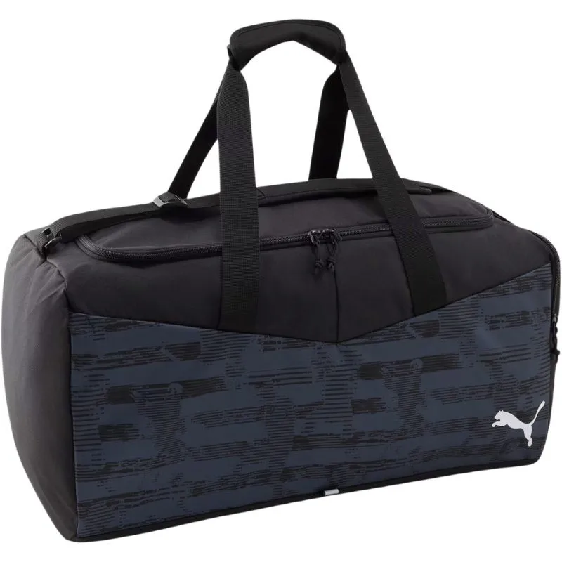 Puma individualRISE Versatile Medium Training Bag - Stylish Black Design with Reflective Accents