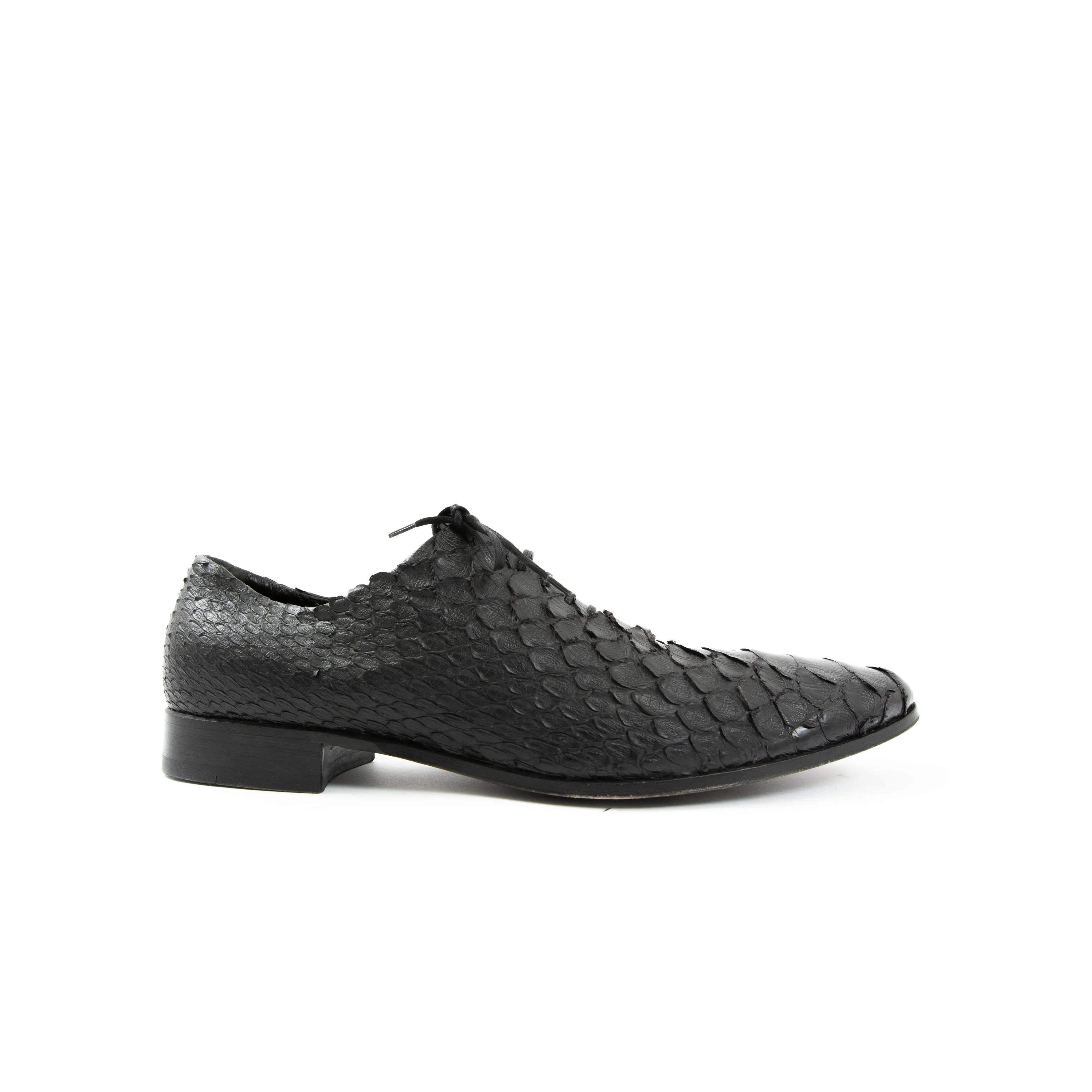 Python Lace-up Loafers