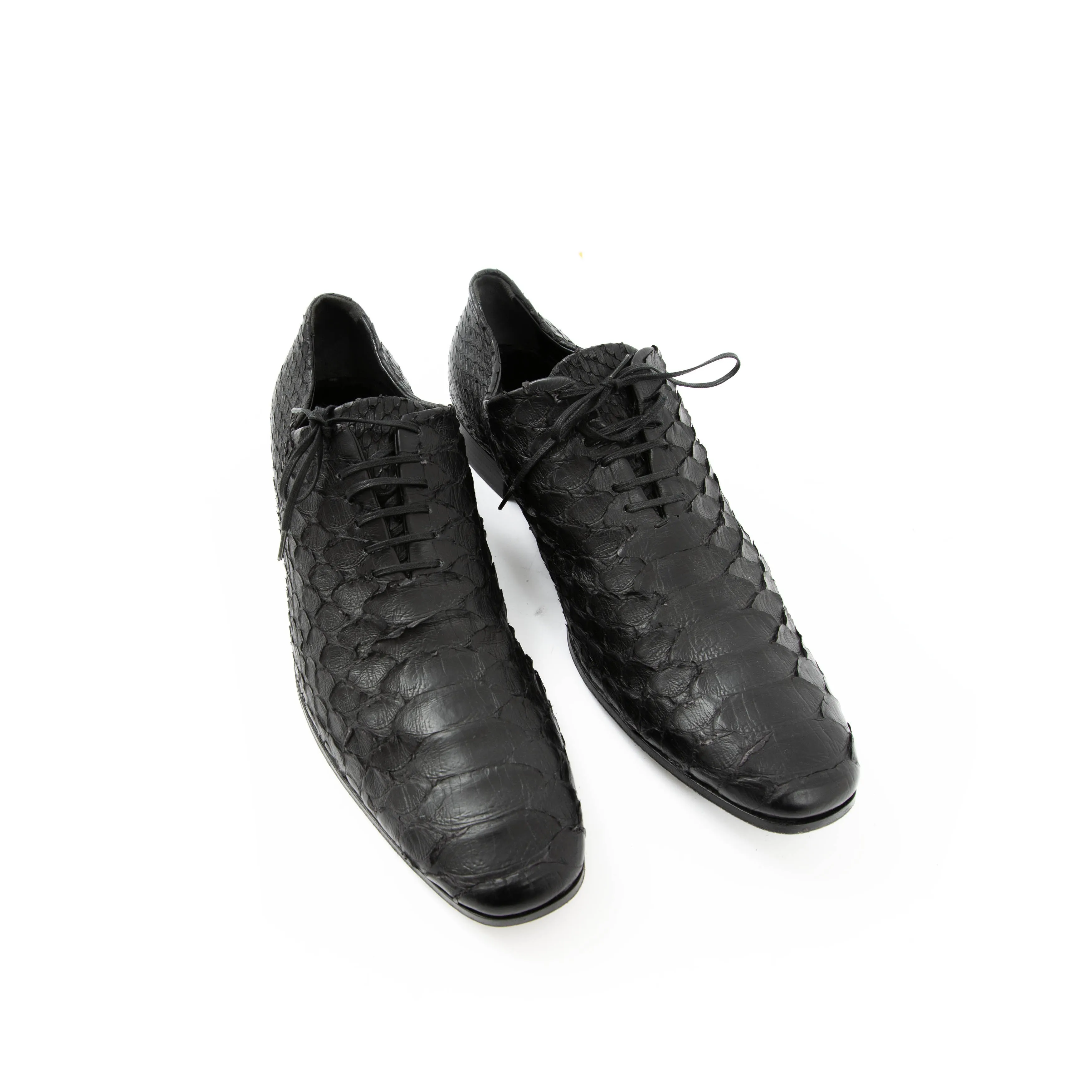 Python Lace-up Loafers