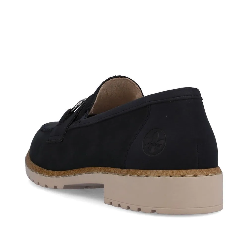 Rieker Ladies Snaffle Trim Loafer