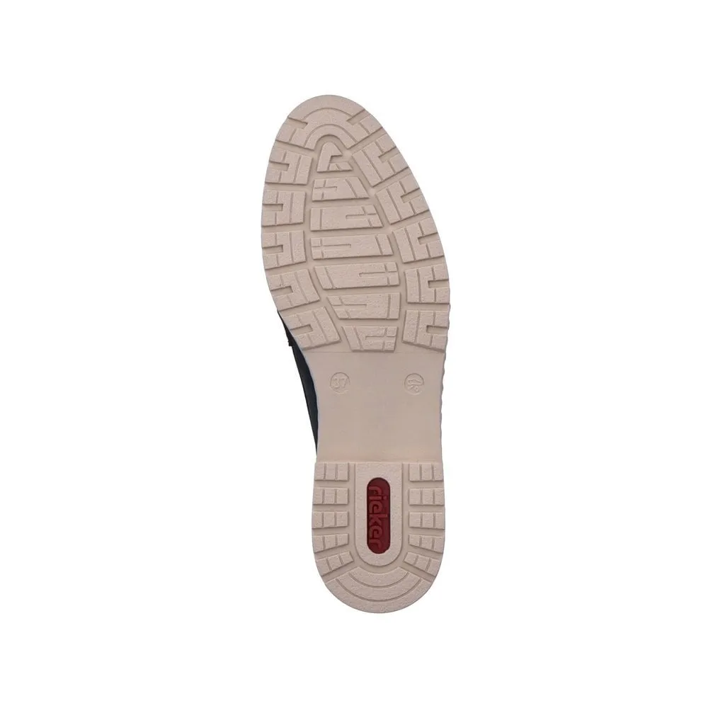 Rieker Ladies Snaffle Trim Loafer
